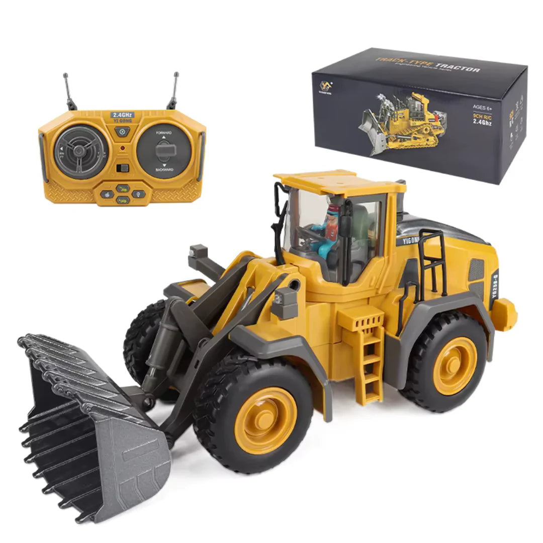 1/20 RC Loading Vehicle 2.4G Remote Control Alloy Construction Toy with Lights