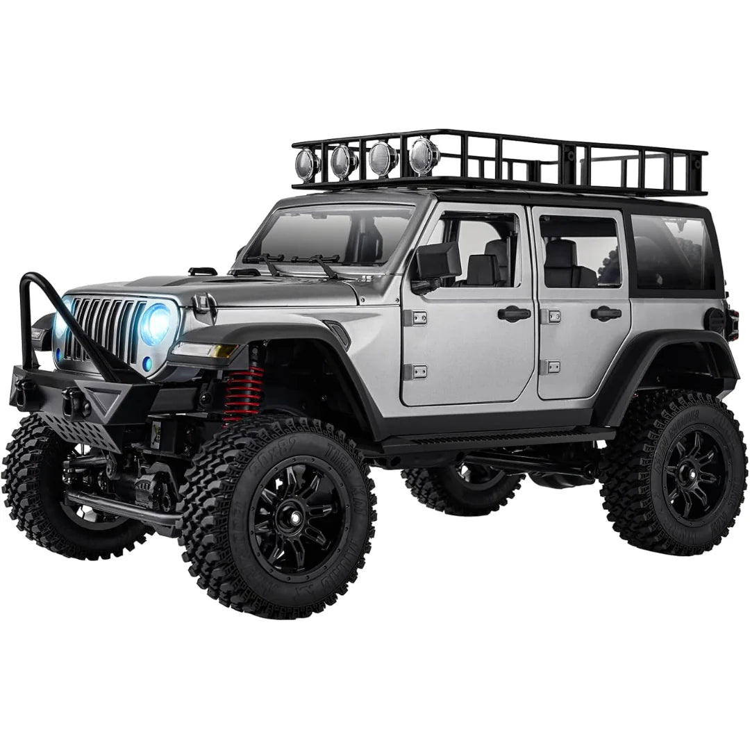 RC Off Road 4WD Jeep 1/12 Remote Control Climbing Vehicle with LED Lights