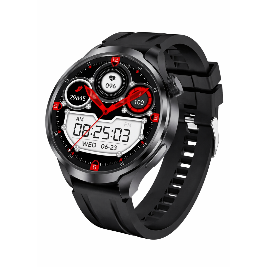 Men’s Fitness Smart Watch 1.85 Inch AMOLED with GPS NFC and Health Tracking