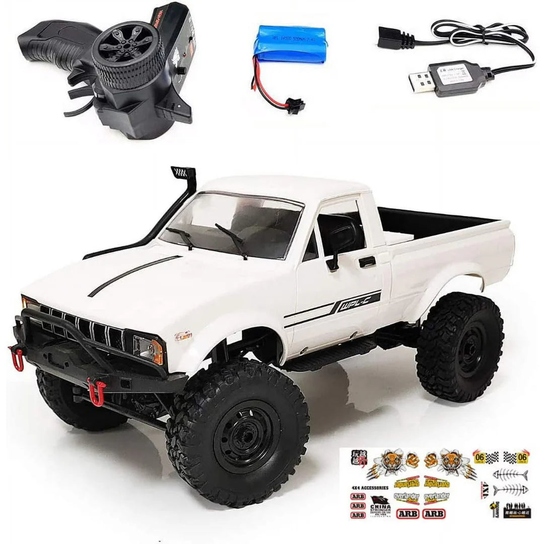 1:16 4WD RC Off Road Rock Crawler with LED Lights