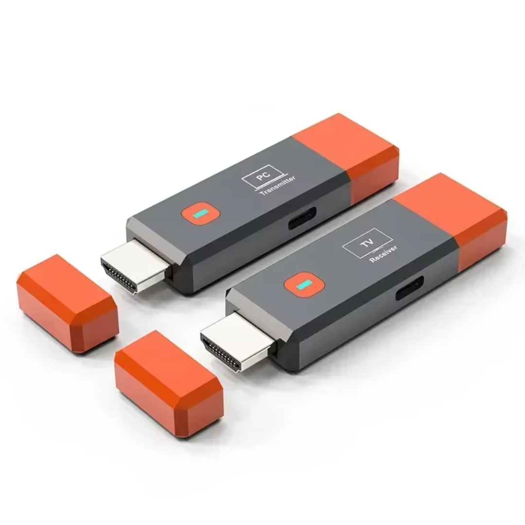 Portable Wireless HDMI Display Adapter 1080P Transmitter Receiver for Laptop PC to Monitor Projector