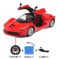1:14 RC Supercar with Opening Doors and Flashing Lights