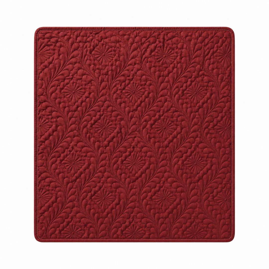 Red Multi-Purpose Pet Mat Waterproof Non-Slip Cover for Couch, Floor and Car