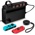 8-in-1 Game Card Reader Switcher Compatible with Switch with Remote Control Auto Card Selector