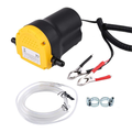 12V Electric Liquid Transfer Pump Kit Portable Oil Diesel Extractor with Clamps