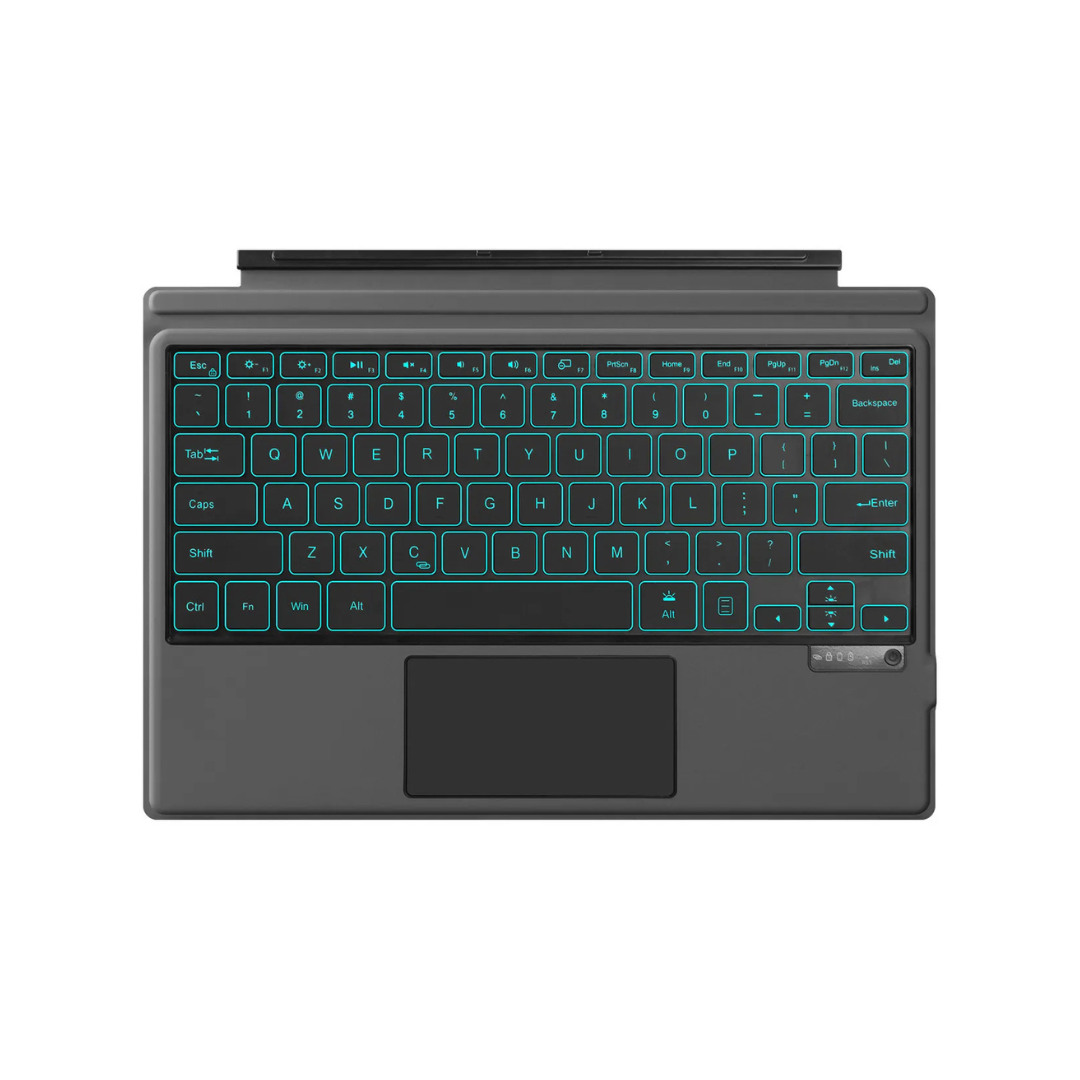 Wireless Bluetooth Keyboard with Touchpad for Surface Pro 3 4 5 6 7 Portable Tablet Keyboard