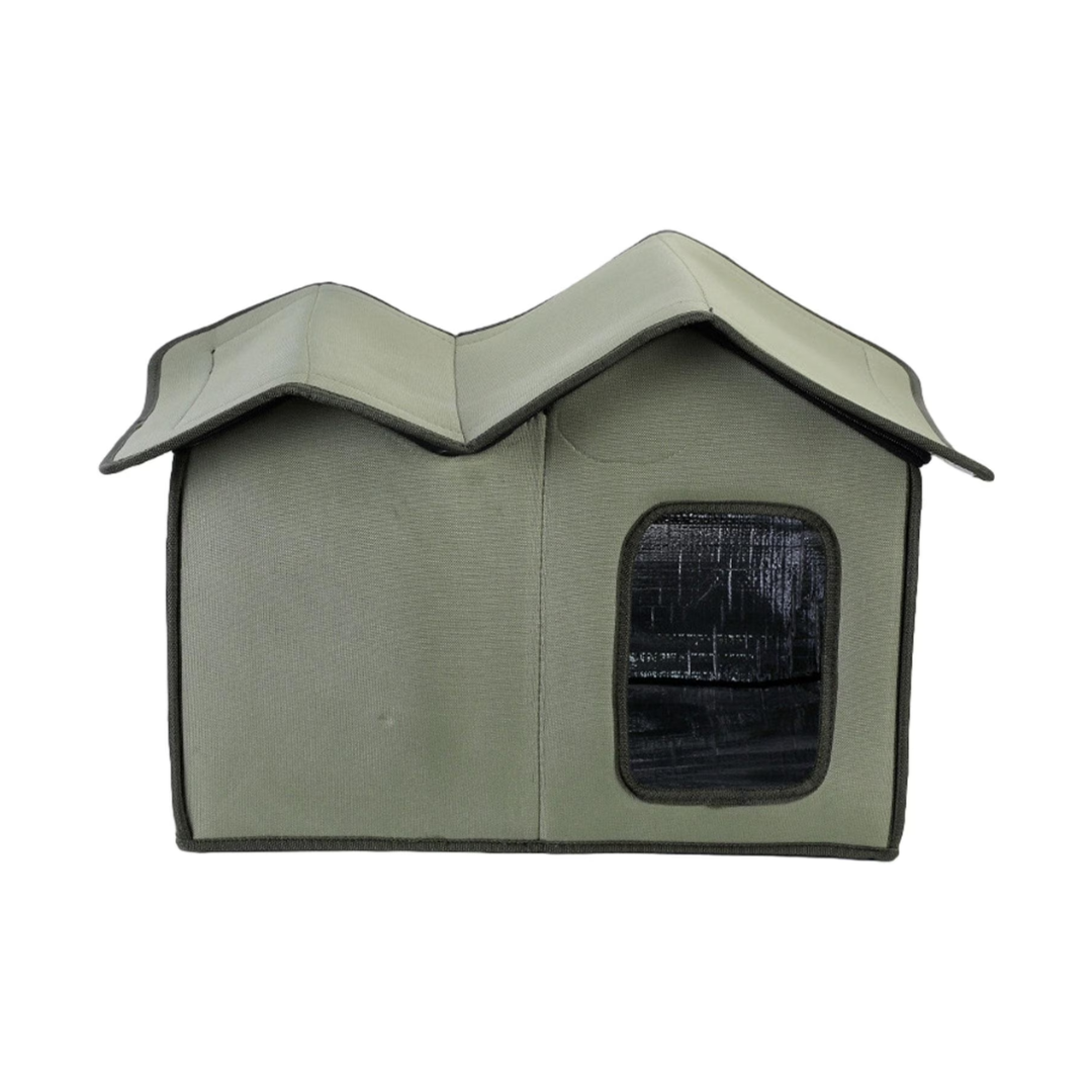 Portable Pet House Foldable Cat Shelter Indoor Outdoor Pet Tent for Cats and Small Dogs