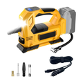 Cordless Air Compressor Pump 150 PSI Digital Display Compatible with DeWalt 18V Battery