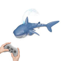 RC Shark Remote Control Boat with Water Spray and LED Lights