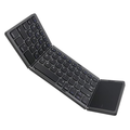 Mini Foldable Bluetooth Keyboard with Touchpad Portable Wireless Keyboard for Tablet Phone Laptop