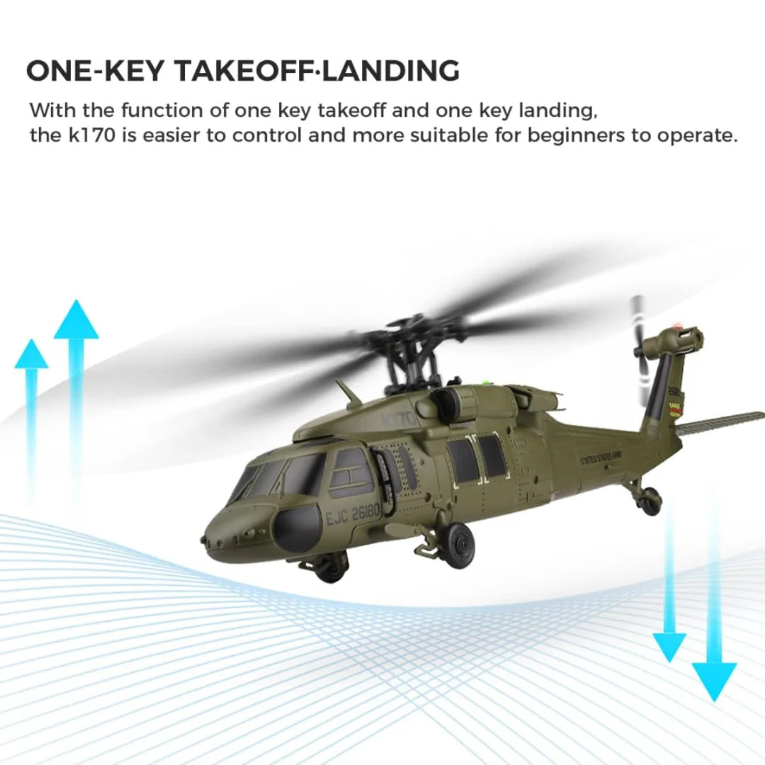 Remote Control Helicopter 4 Channel Brushless Motor with USB Charging