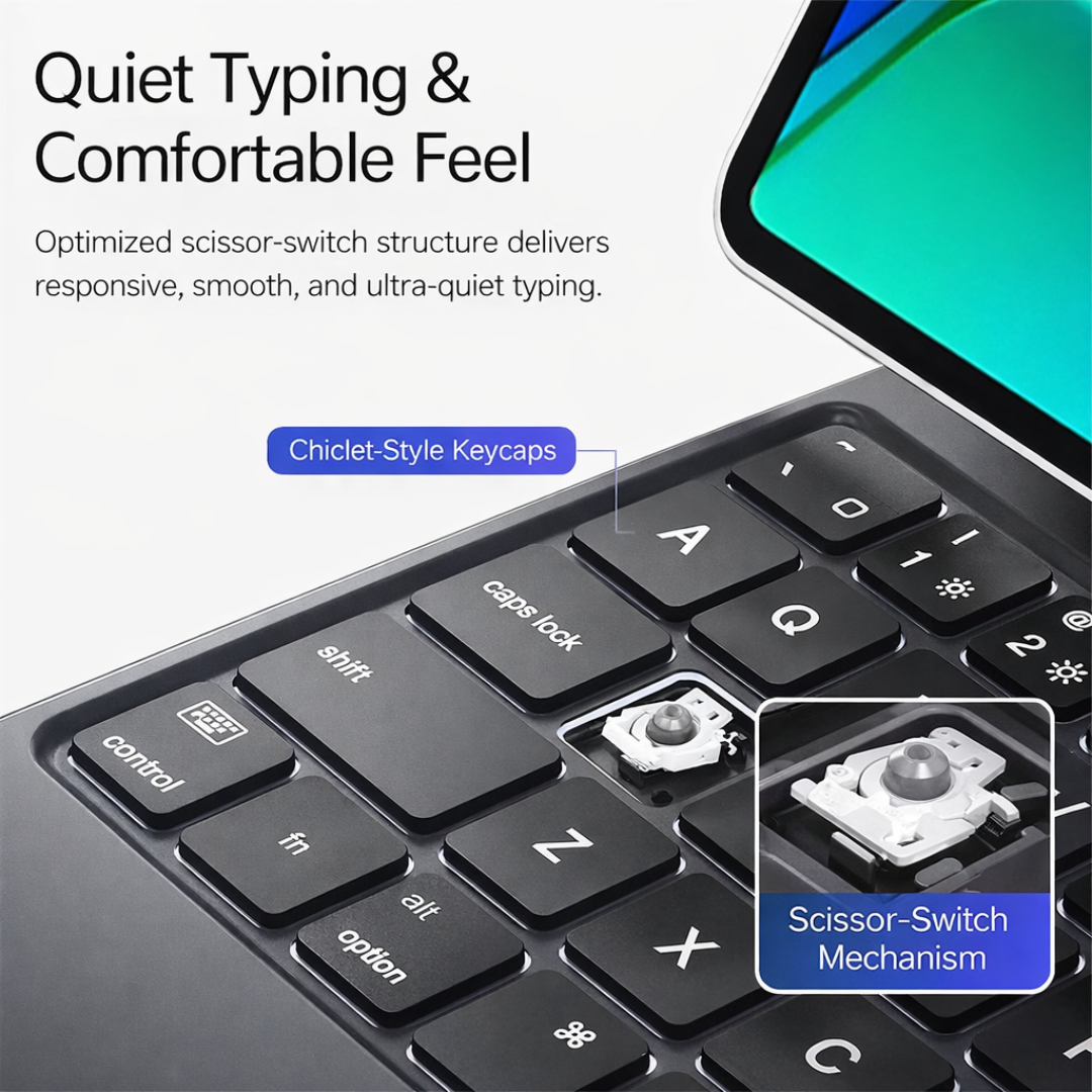 Magnetic Keyboard Case with Trackpad for Xiaomi Pad 6 & Pad 6 Pro 11” (2023)