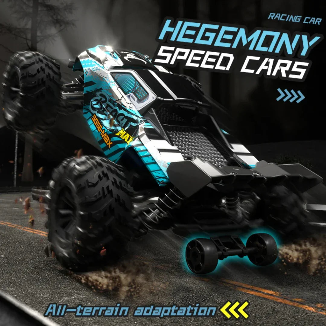 1:16 4WD RC Monster Truck 80km/h Rechargeable Off Road Buggy