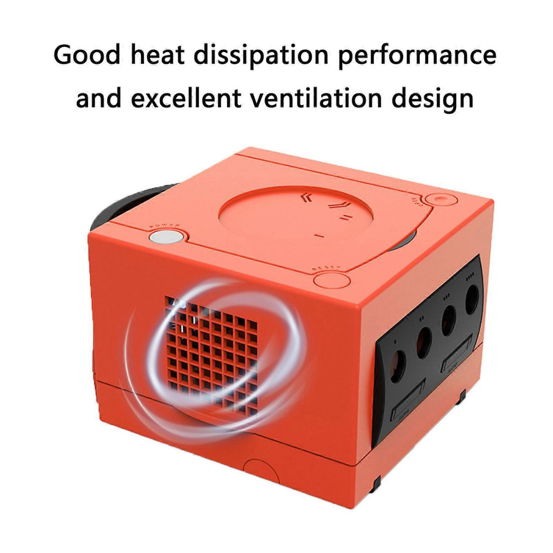 Console Housing Replacement Shell for GameCube DOL-001 DOL-101 Warm Red Case