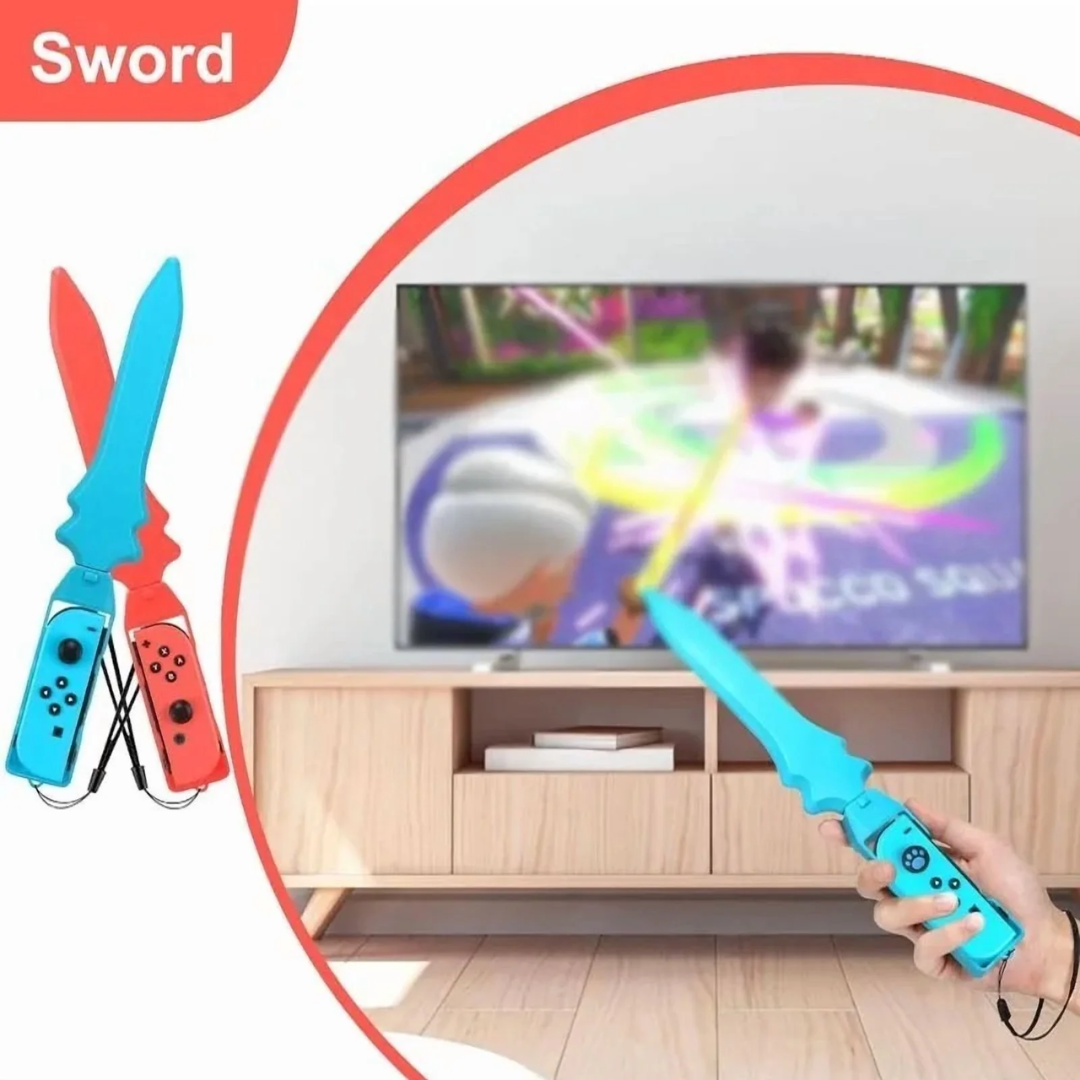 23-Piece Sports Game Accessories Bundle Compatible with Switch 2 Controllers Family Kit
