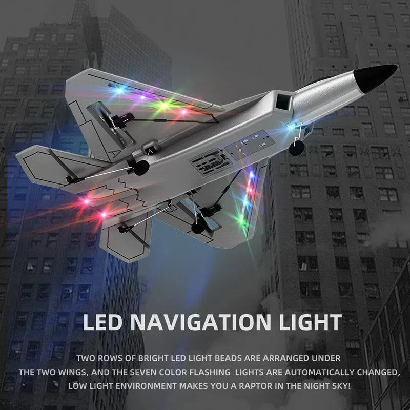 4CH RC Fighter Jet Plane 2.4GHz 490mm Electric Foam Remote Control Airplane