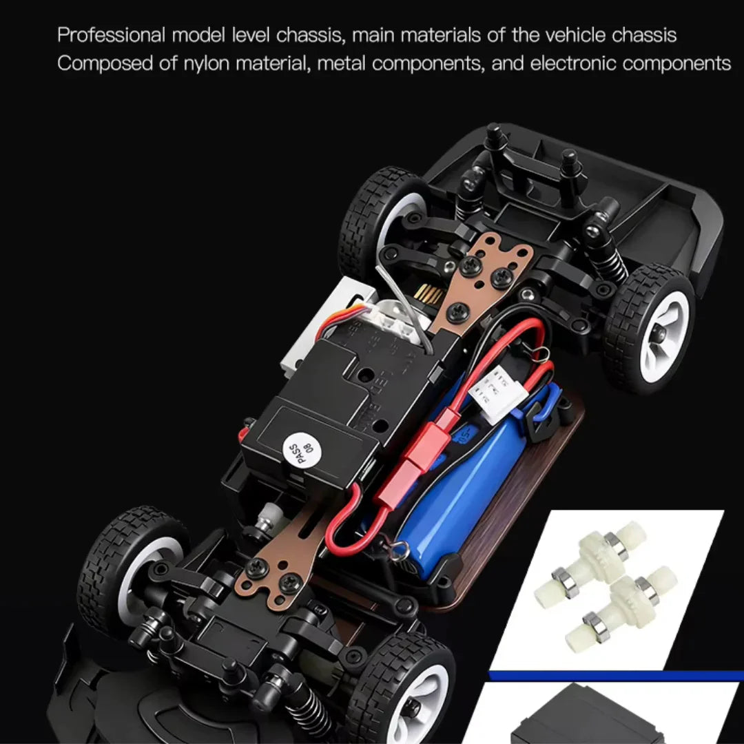 1/28 Remote Control Drift Car 4WD 2.4GHz with Gyroscope Stabilisation