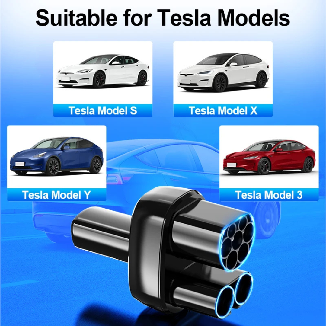 EV Charging Adapter CCS2 to NACS 500-1000V DC 32A AC Converter for Electric Cars