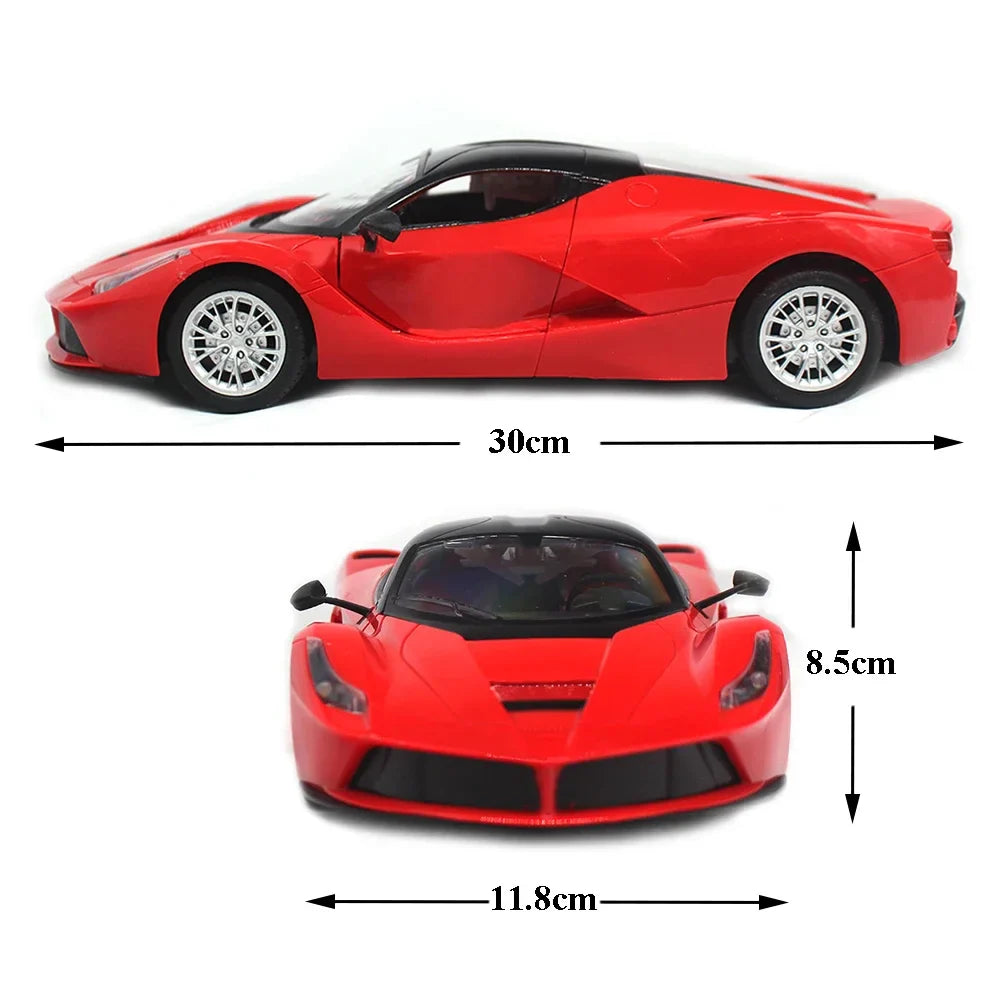 1:14 RC Supercar with Opening Doors and Flashing Lights