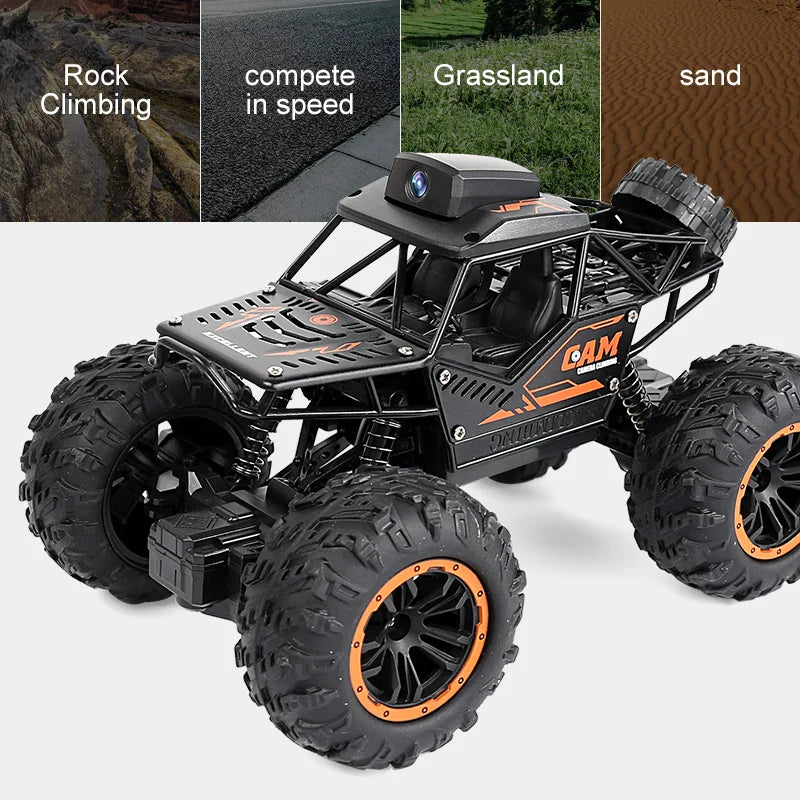 1:18 RC Off Road Car with HD Camera 2.4G WiFi FPV Remote Control