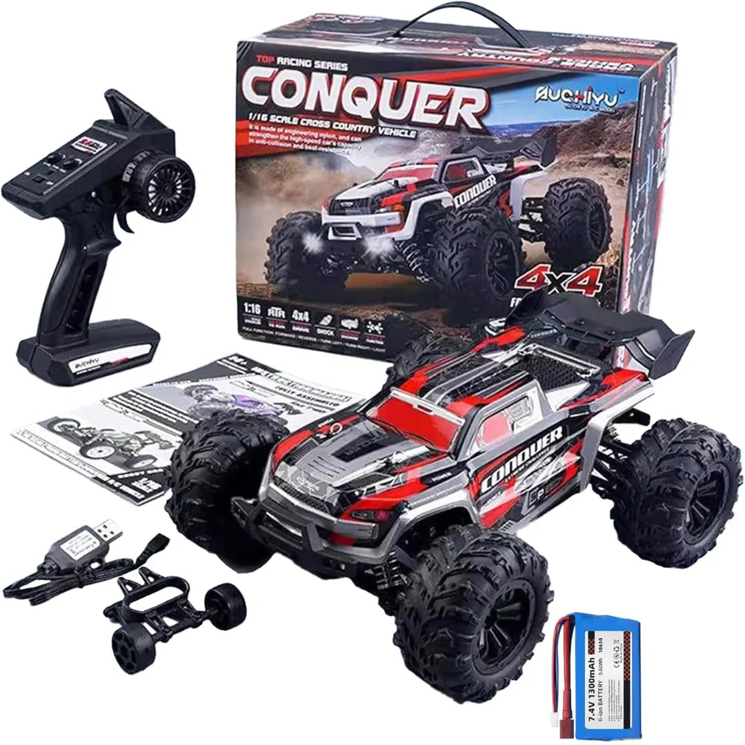 1:16 4WD RC Monster Truck 50km/h All Terrain RC Car
