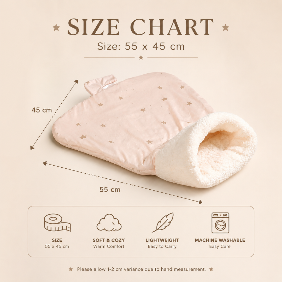 Pet Pocket Bed Soft Plush Cat Nest Sleeping Bag Cushion for Cats and Small Dogs