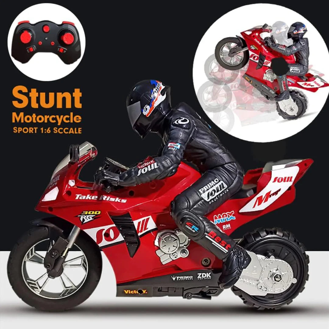 RC Motorcycle 1:6 4CH Electric Remote Control Drift Bike