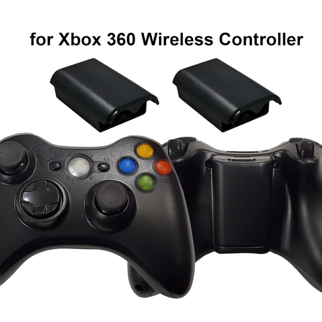 Replacement Battery Cover Pack for Xbox 360 Wireless Controller Back Case 100pcs