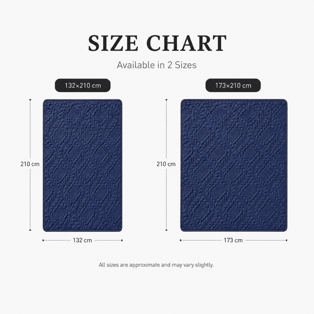 Dark Blue Non-Slip Waterproof Pet Cover Mat Furniture Protector for Cats and Dogs
