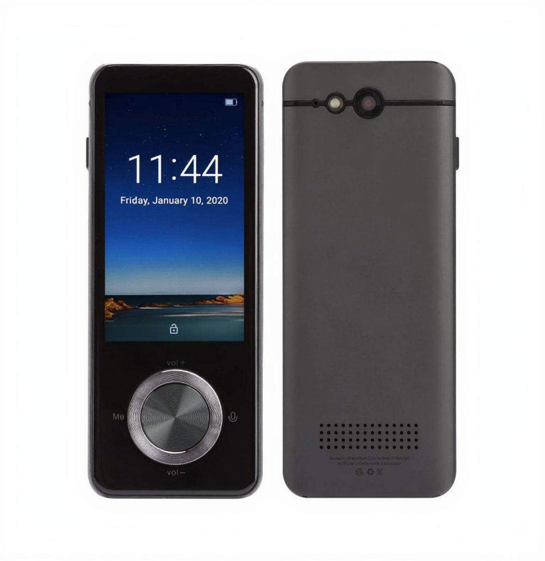 Portable Real Time Language Translator with Touch Screen Recording and Multi Language Support