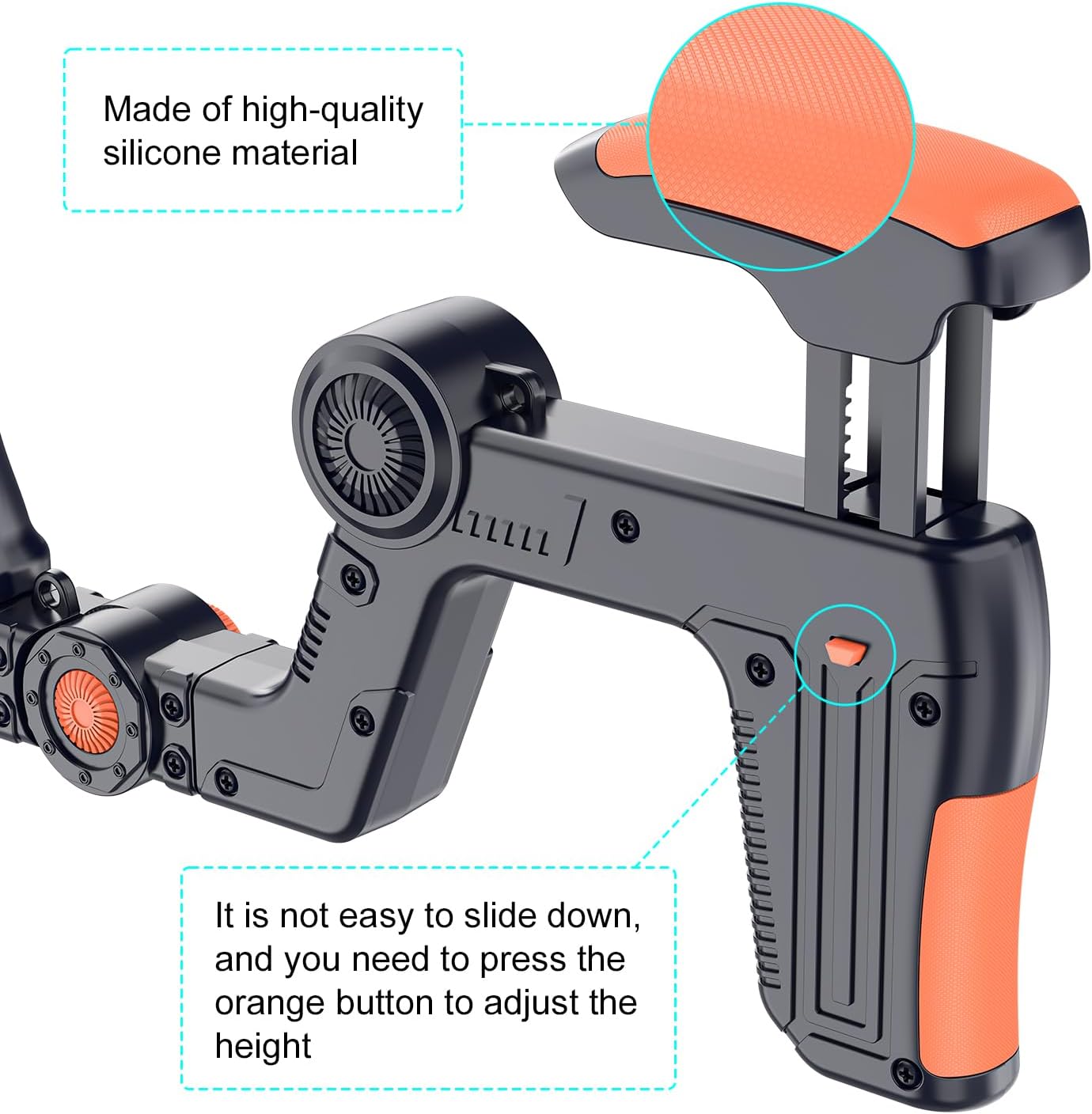 VR Controller Grip Stock Magnetic Gaming Accessory for Improved Handling and Support