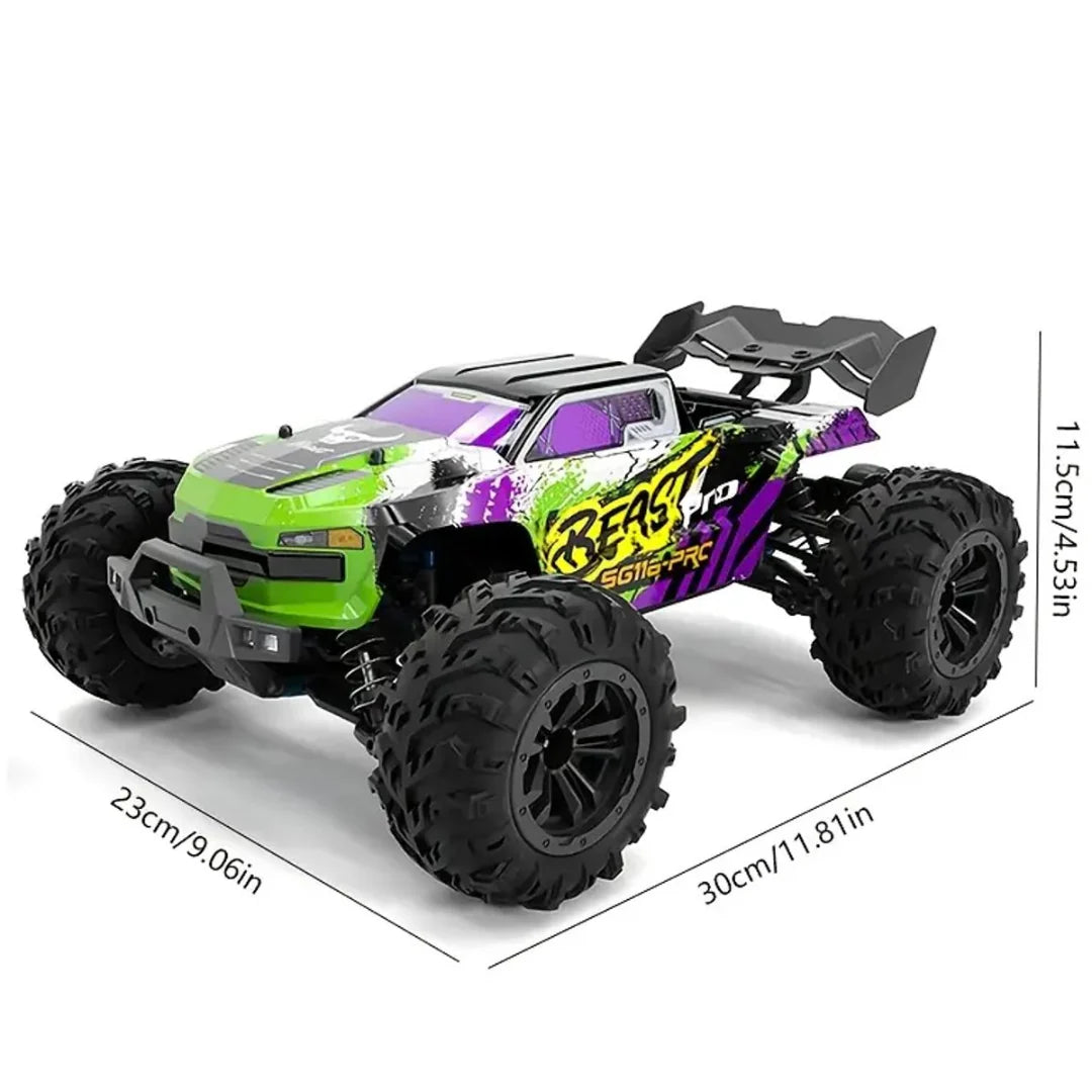 1:16 4WD RC Monster Truck 40km/h Rechargeable Off Road Buggy