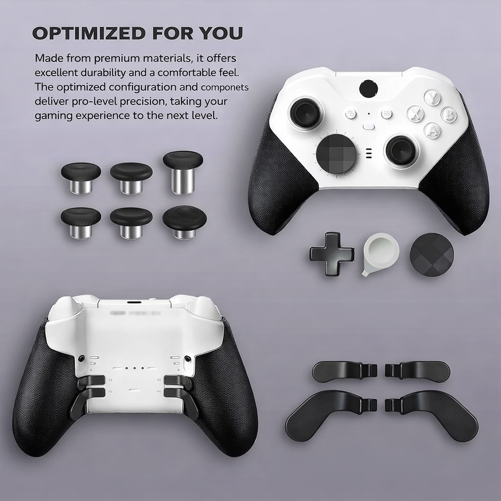 Xbox Elite Series 2 Controller Replacement Kit Joystick Components Repair Set