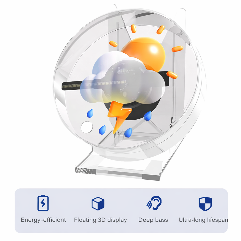 3D Hologram LED Display Fan Desktop Advertising Machine with Remote Control Stand