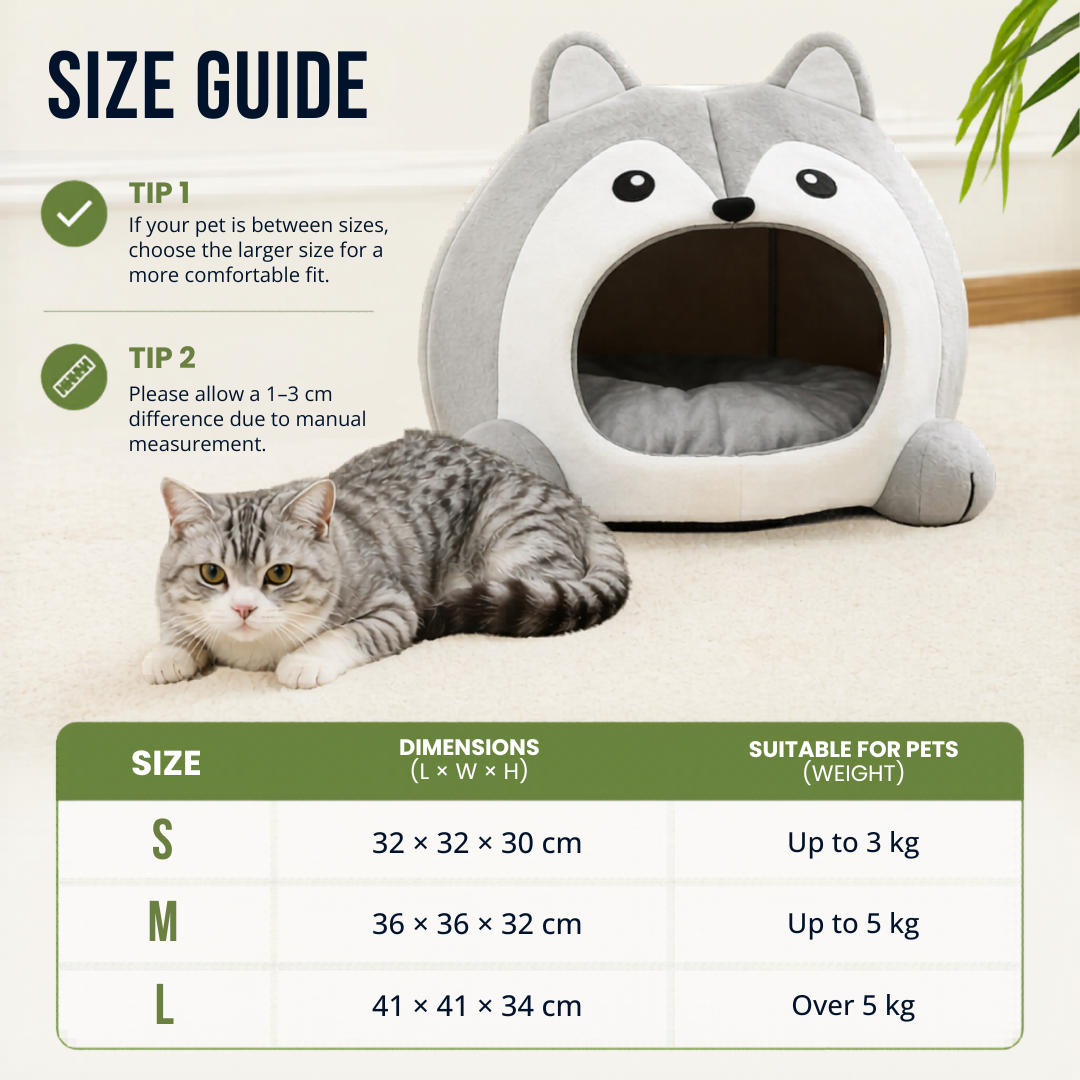 Light Grey Indoor Plush Pet Cushion Lounger Bed for Cats and Small Dogs