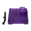Protective Replacement Case for GameBoy Player DOL-017 Purple Translucent Base Shell