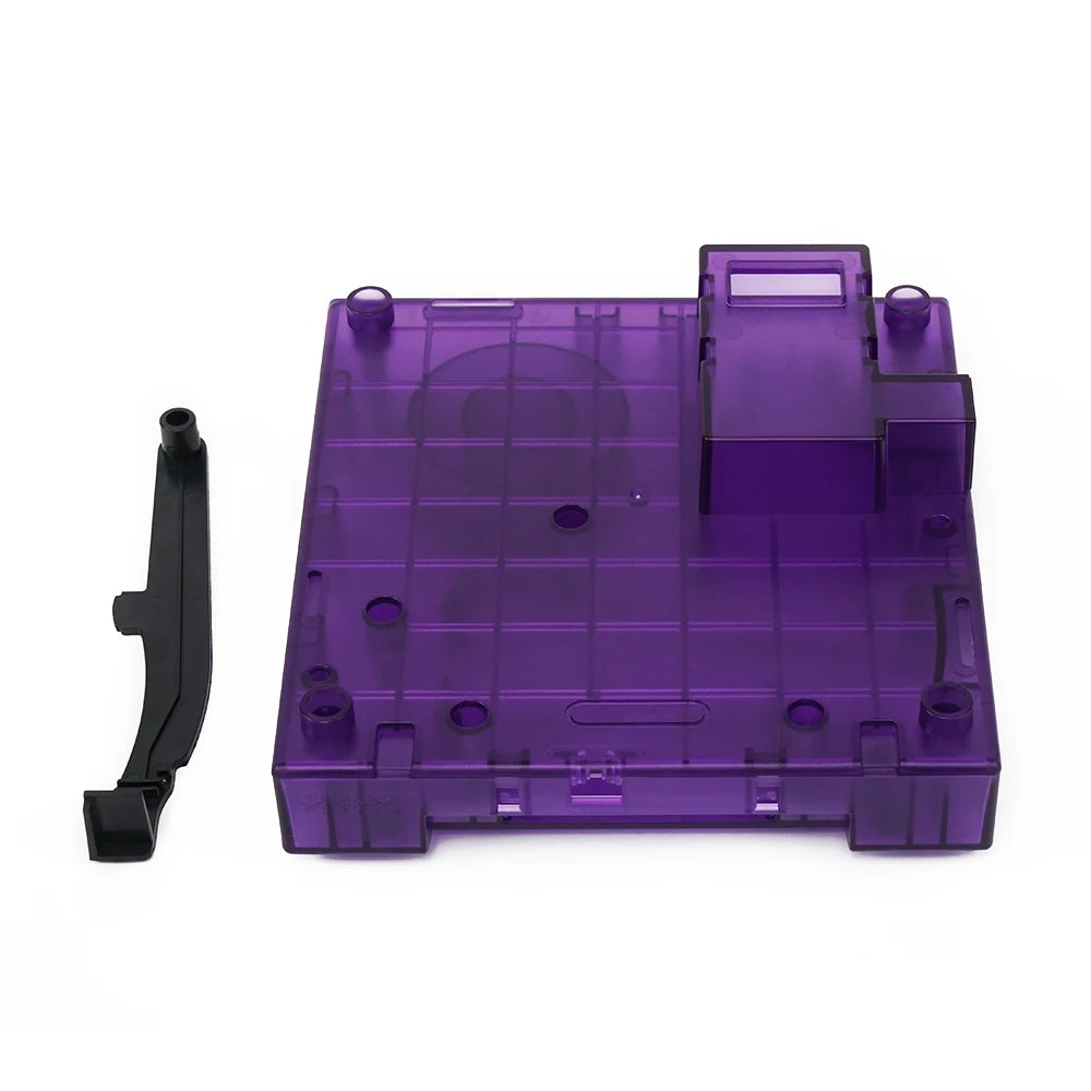 Protective Replacement Case for GameBoy Player DOL-017 Purple Translucent Base Shell