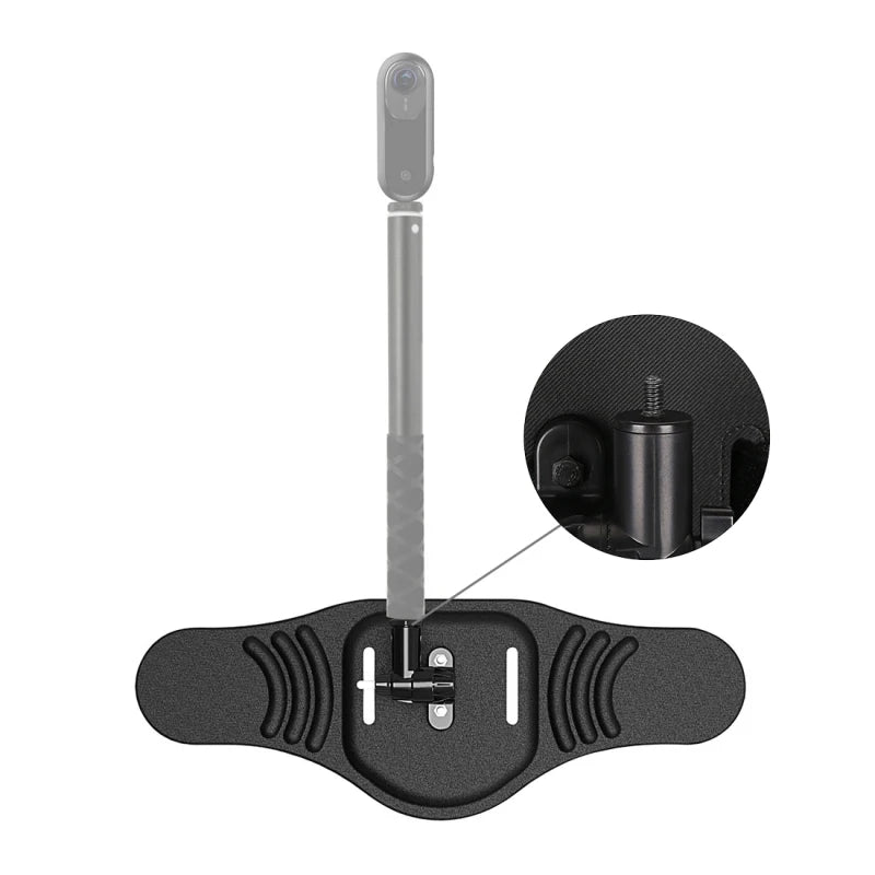 Adjustable Waist Belt Mount for Action Cameras EVA Strap Hands Free Holder