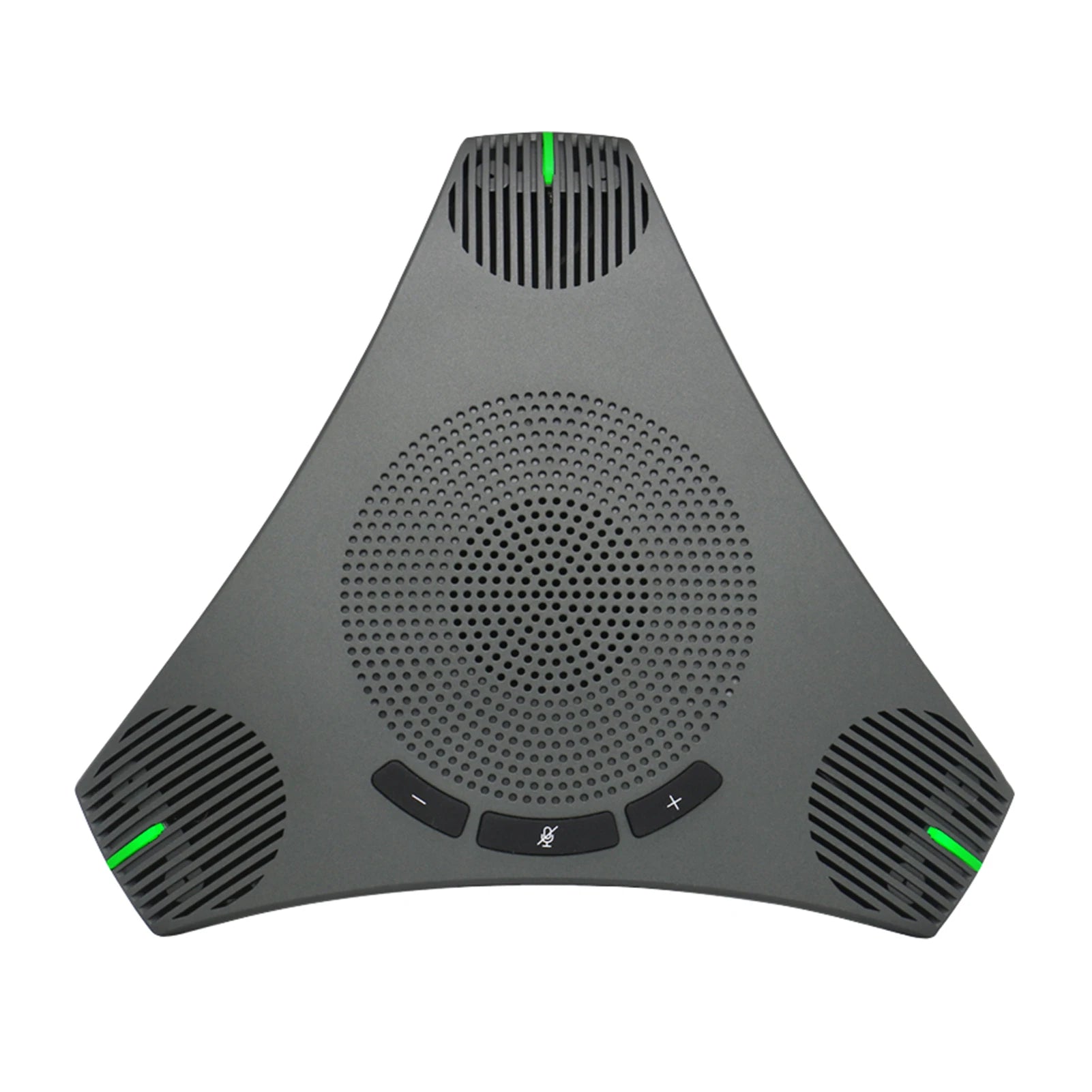 USB Conference Microphone Omnidirectional 360° Voice Pickup with Mute Key