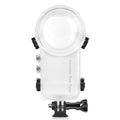 Waterproof Camera Dive Housing 50m Protective Case with Anti-Fog Pads and Mount Screw
