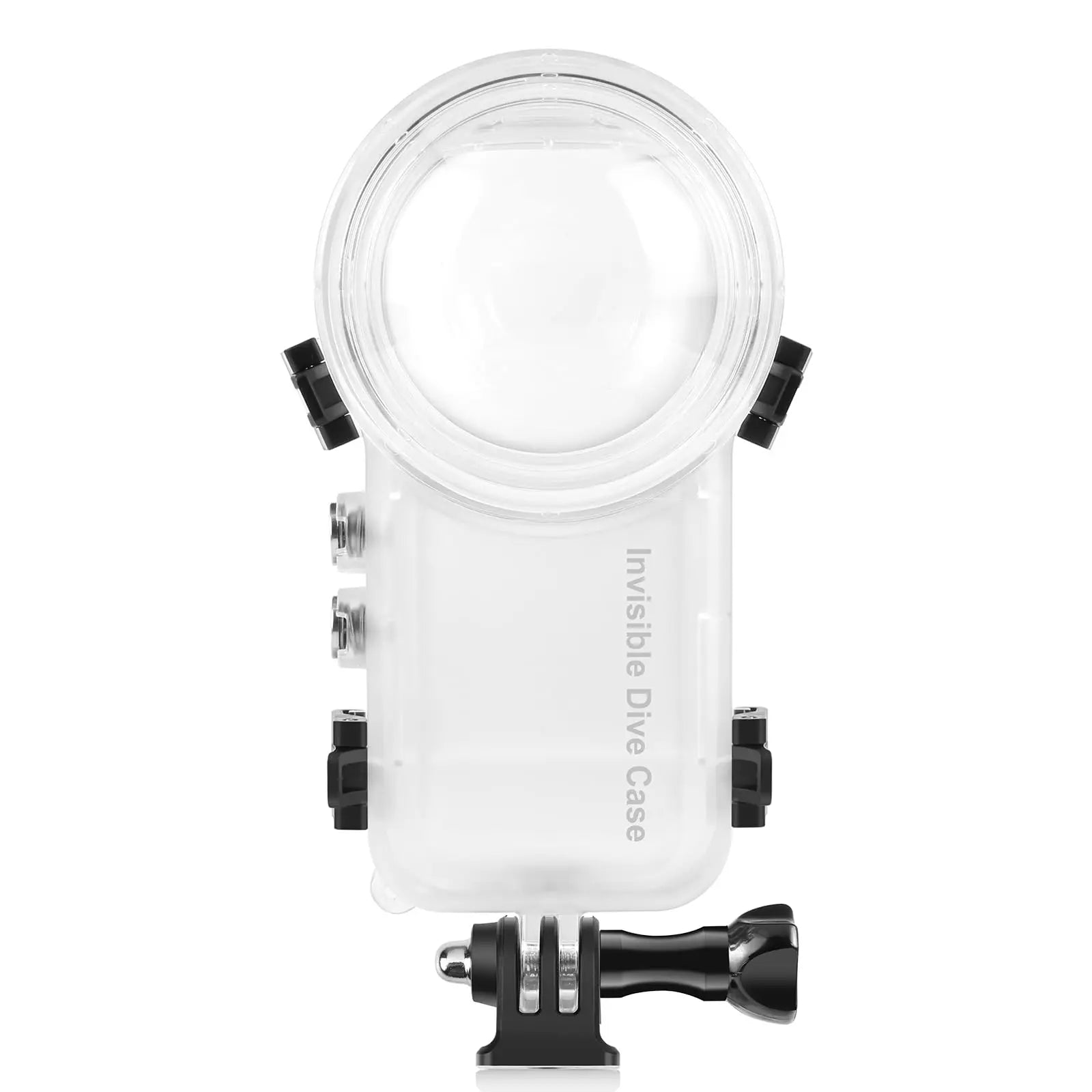 Waterproof Camera Dive Housing 50m Protective Case with Anti-Fog Pads and Mount Screw