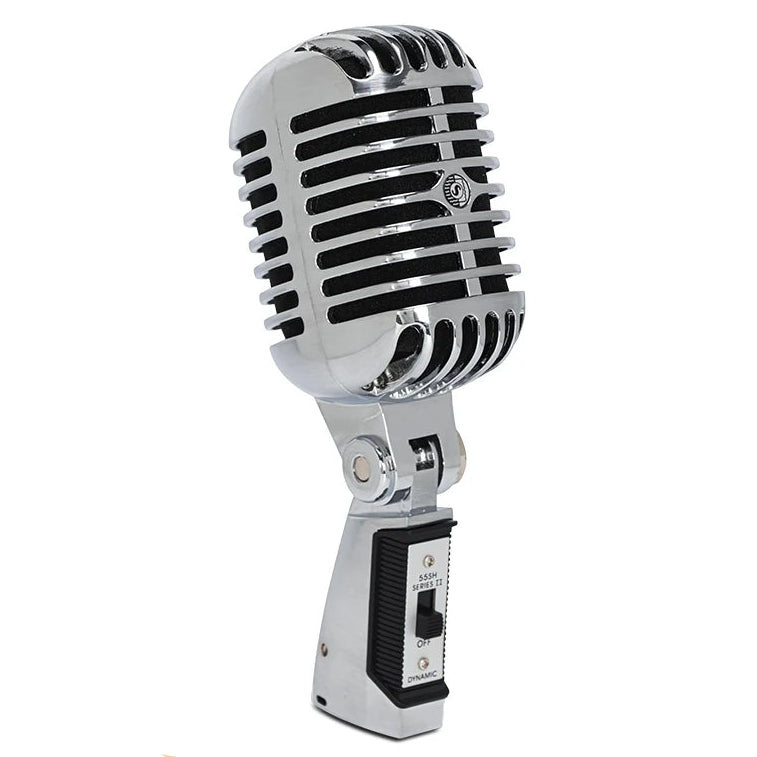 Vintage Style Dynamic Microphone Wired Vocal Mic for Karaoke and Live Performance