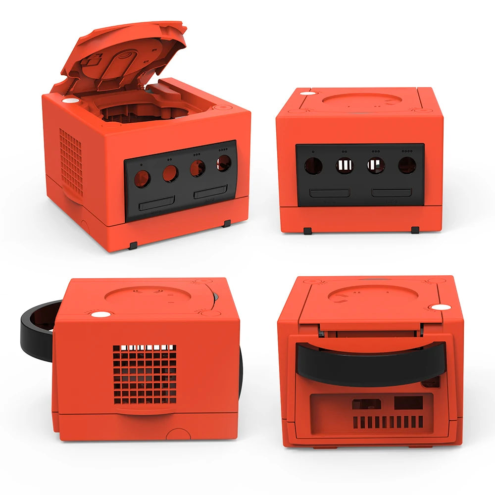 Console Housing Replacement Shell for GameCube DOL-001 DOL-101 Warm Red Case