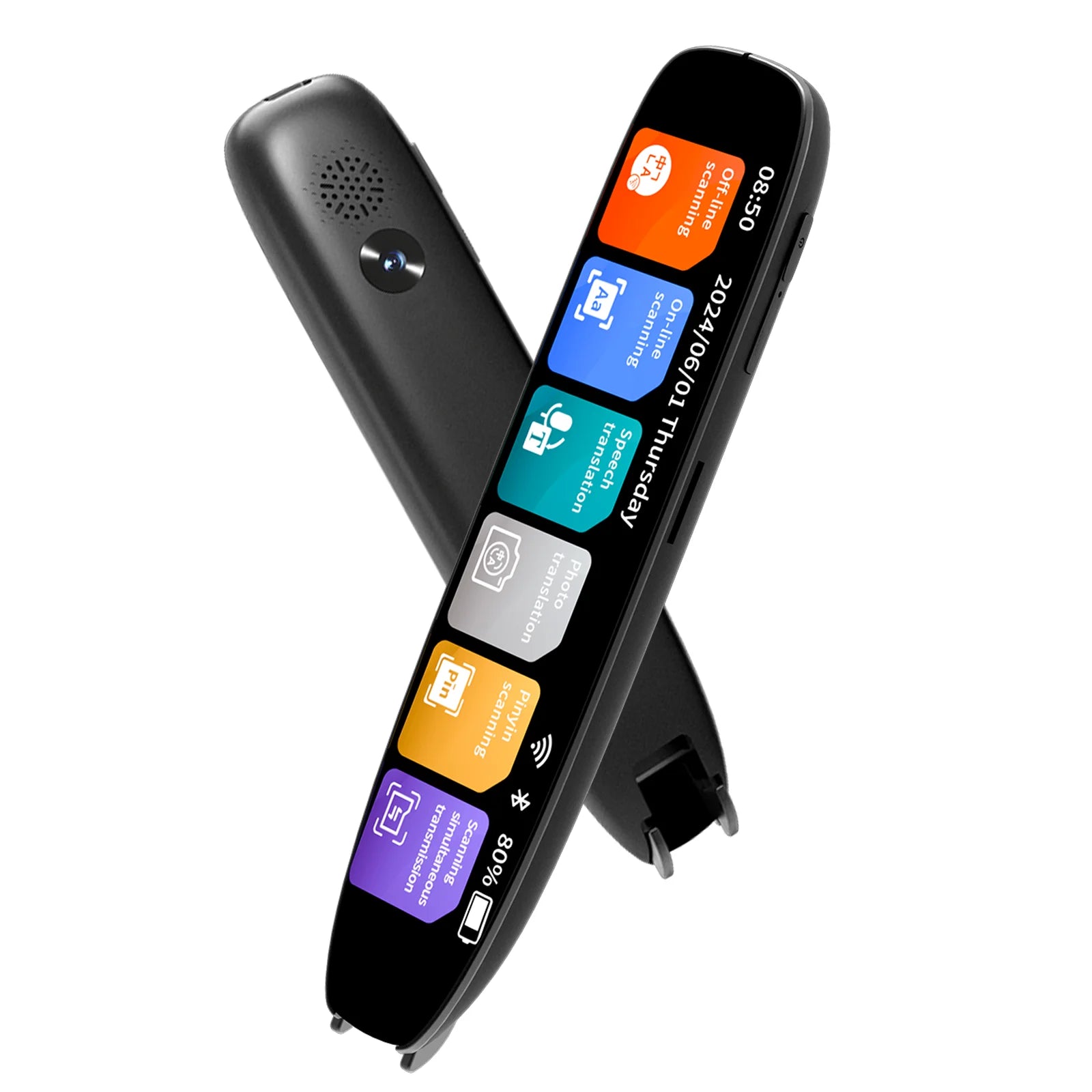 Smart AI Translation Pen with 142 Languages, WiFi and Scan Function for Travel