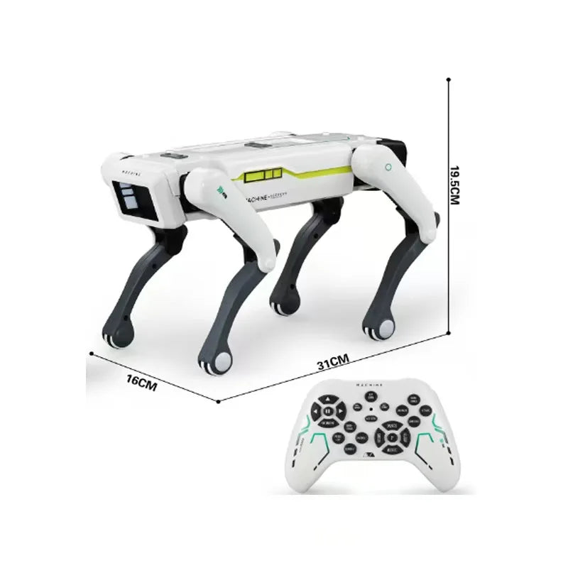 AI Robot Dog Toy with Handshake Clip, App Control, and Programmable Tricks