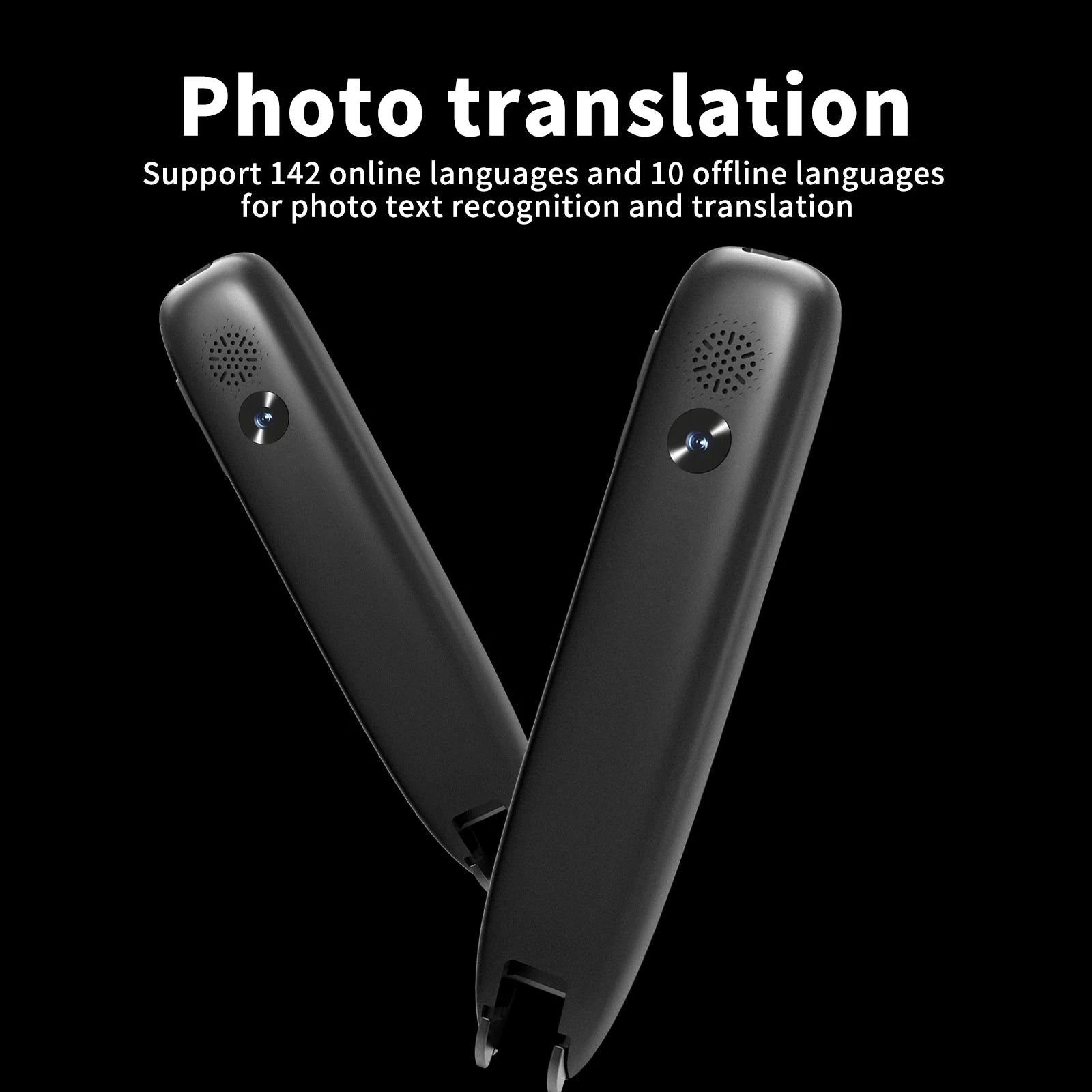 Smart AI Translation Pen with 142 Languages, WiFi and Scan Function for Travel