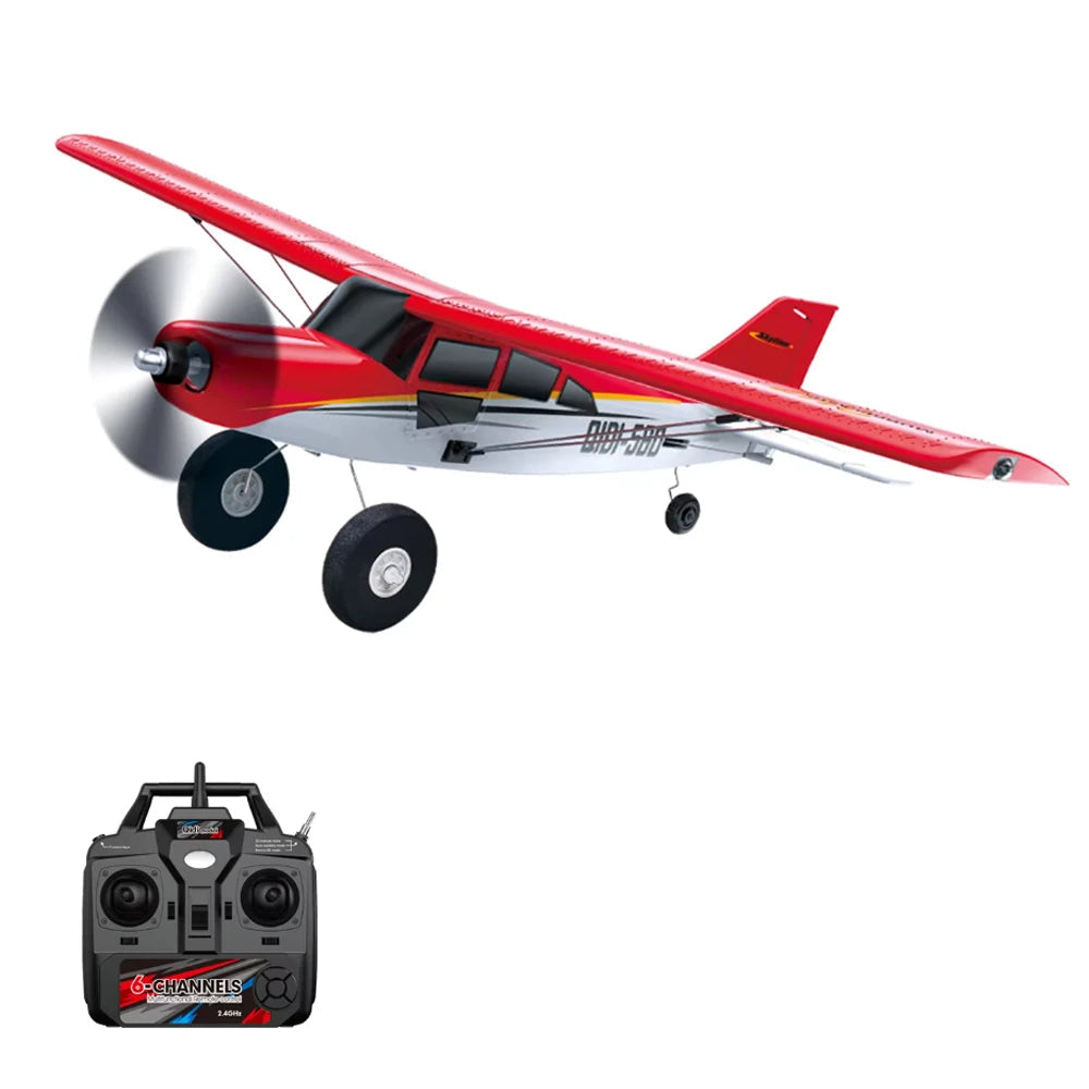 4 Channel Remote Control Airplane Brushless Motor 200m Range RC Aircraft