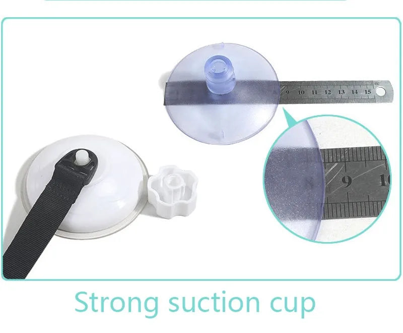 Light Gray Cat Window Hammock Hanging Bed Suction Cup Mount Indoor Pet Seat