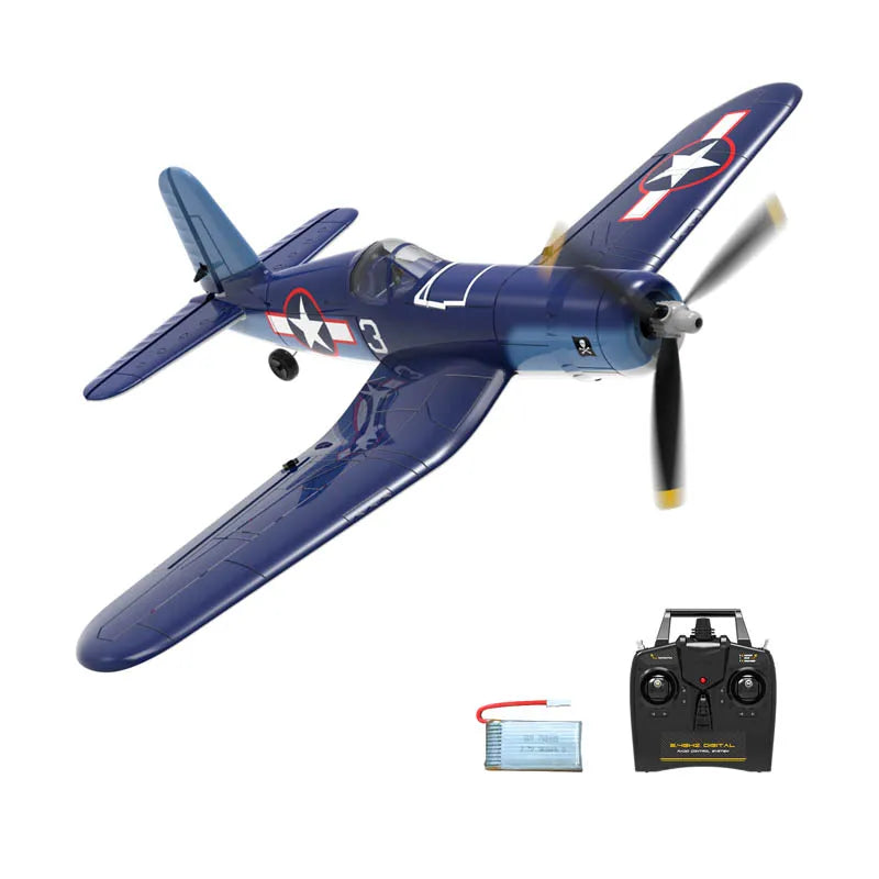 2.4GHz RC Airplane with Gyroscope Stabilization, 4 Channel Control and 400mm Wingspan