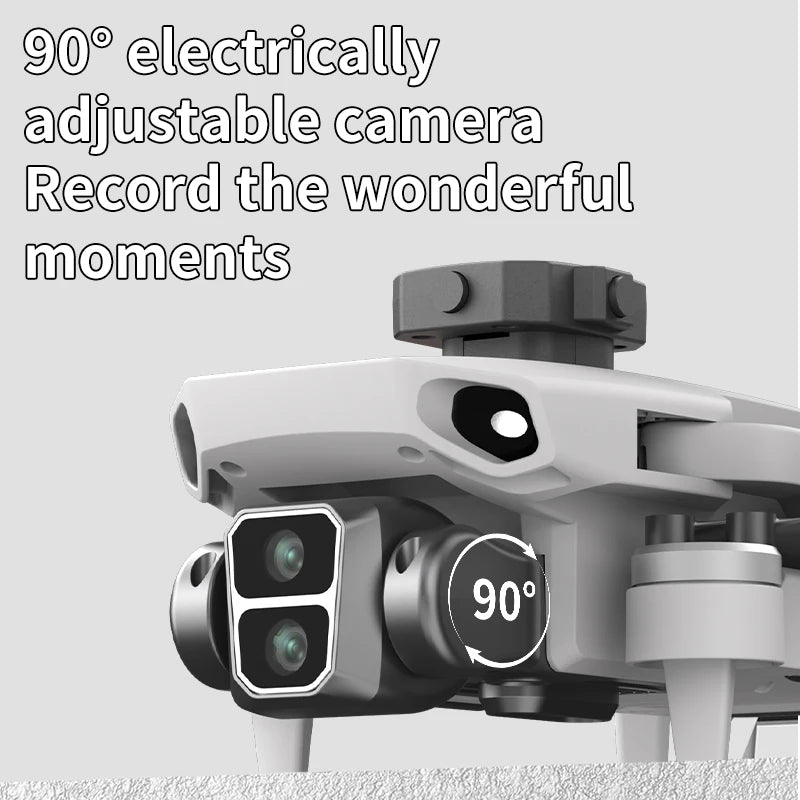 GPS Drone with 4K Camera and Screen Remote 5G WiFi FPV Brushless Quadcopter